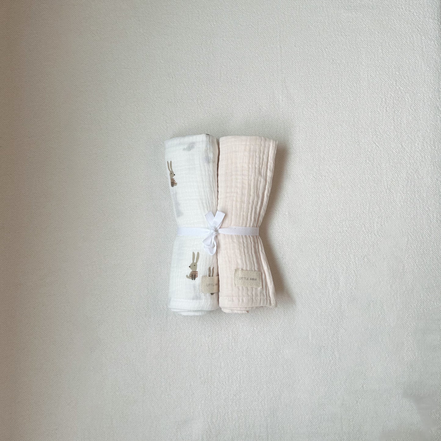 Pack Muselinas Crudo+LittleBunnies