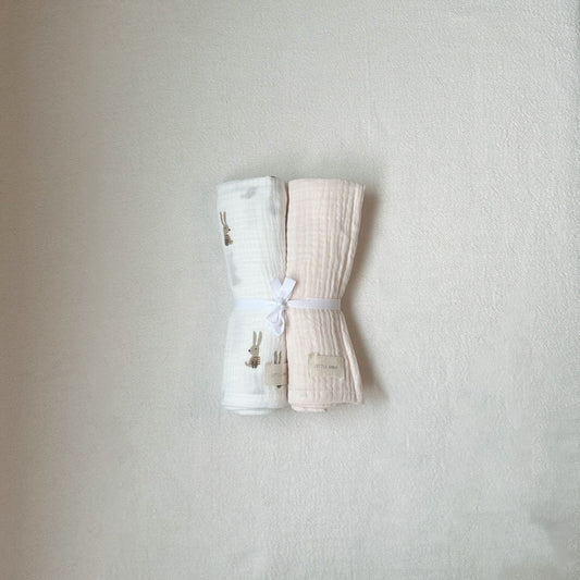 Pack Muselinas Crudo+LittleBunnies