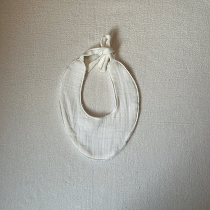 Babero Muselina Crudo